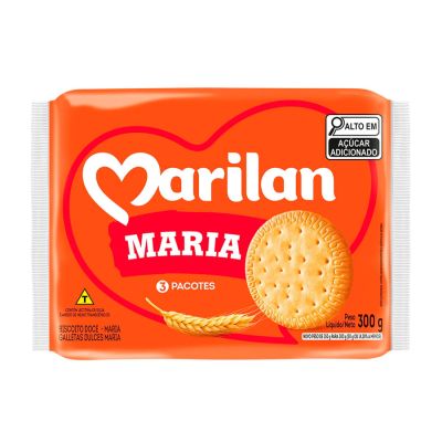 Biscoito Maria 300g Marilan