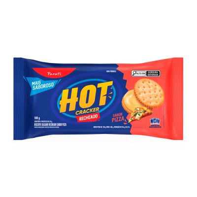 Biscoito Hot Cracker Pizza 100g Parati