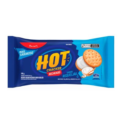 Biscoito Hot Cracker Requeijao 100g Parati