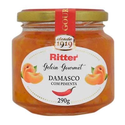 Geleia Gourmet Damasco C/ Pimenta 290g Ritter