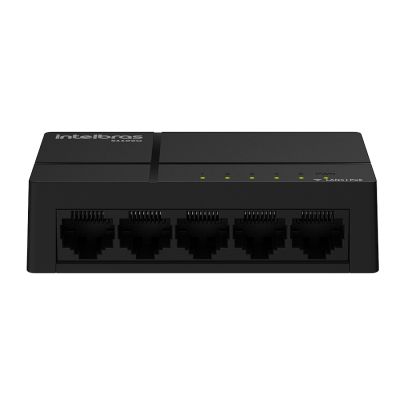 Switch Não Gerenciavel 5 Portas Gigabait Ethernet S1105g Intelbras