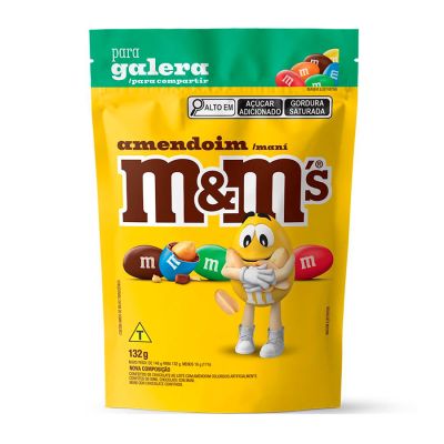 Chocolate Confeito Amendoim 132g M&ms