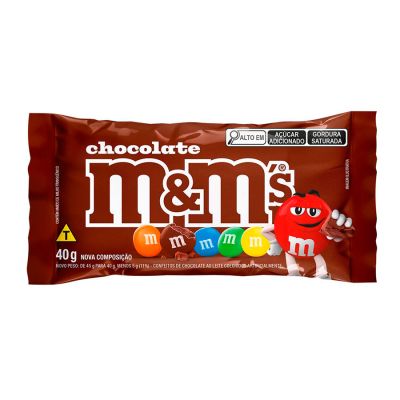 Chocolate Confeito Ao Leite 40g M&ms