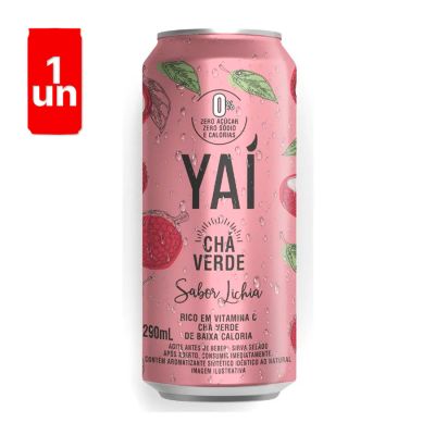 Cha Verde Lichia Lata 290ml Yai