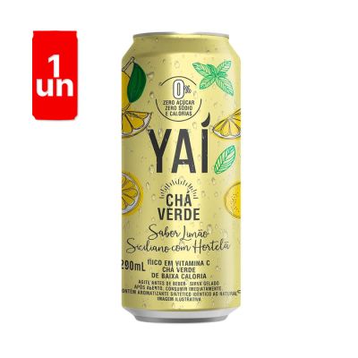 Cha Verde Limao Siciliano/hortela Lata 290ml Yai