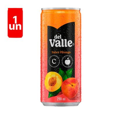 Suco Del Valle Nectar Pessego Lata 290ml