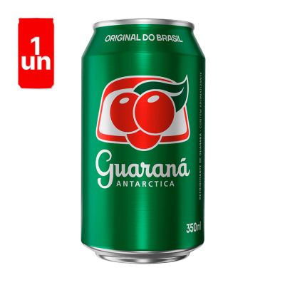 Refrigerante Guarana Antarctica Lata 350ml