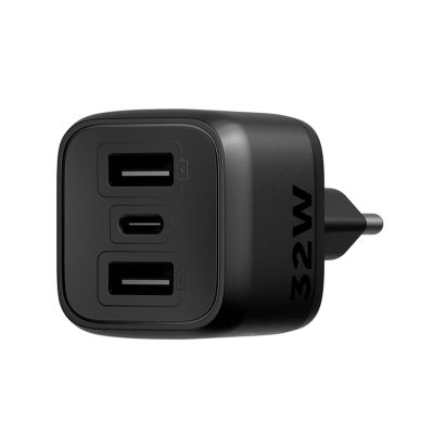 Carregador 3 Portas Ec12 32w Preto Intelbras