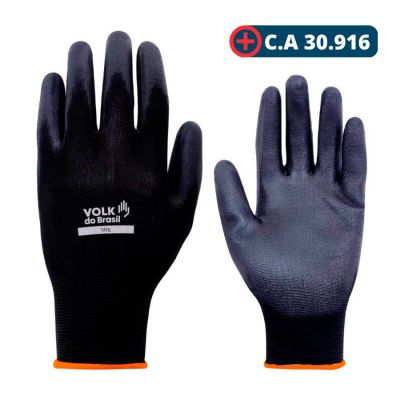 Luva Poliamida Tatil Preta P Volk (ca 30916)