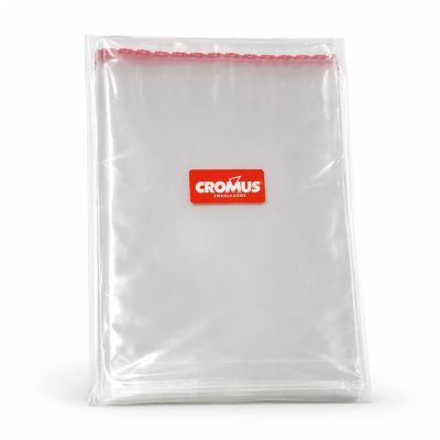 Saco Plastico Adesivado C/ 3 Abas 15 X 20cm C/100 Cromus