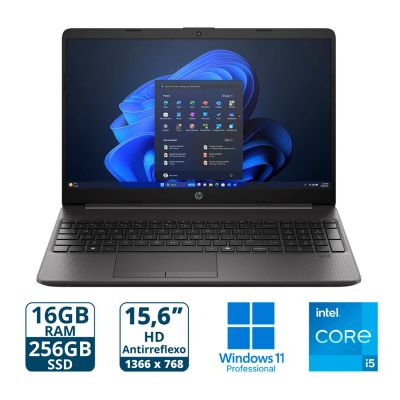 Notebook Hp 250r G9 15,6 Hd / Intel Core I5-1334u / 16gb / 256 Ssd / Win 11 Pro