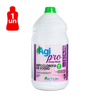 Hipoclorito De Sodio 5l Agipro