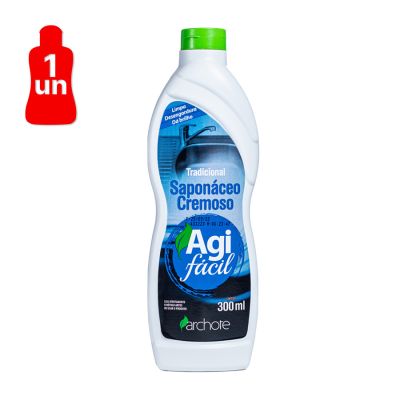 Saponaceo Cremoso Tradicional 300ml Agifacil