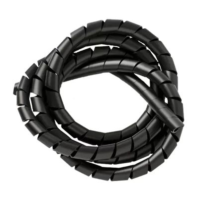 Organizador De Cabos 16mm Preto C/1 Metro Overtime