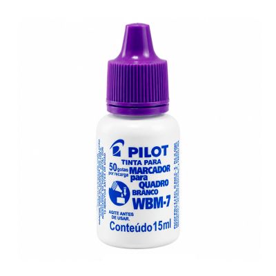 Tinta Reabastecedora Marcador Quadro Branco Wbm-7 Violeta Pilot
