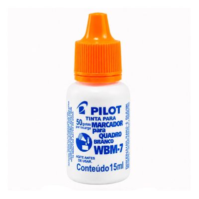 Tinta Reabastecedor Marcador Quadro Branco Wbm-7 Laranja Pilot