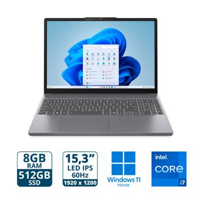 Notebook Lenovo Ideapad Slim 3 15irh10 15,3 Ips / Intel Core I7-13620h / 8gb / 512 / Win 11 Home