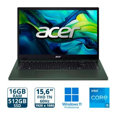 Notebook Acer Aspire Go 15 Ag15-71p-55uy 15,6 Fhd / Intel Core I5-13420h / 16gb / 512gb / Win 11 Pro