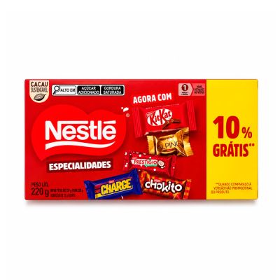Bombom Chocolate Especialidades 220g Nestle (embalagem Promocional)