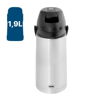 Garrafa Termica 1,9l Airpot Aco Inox Mor