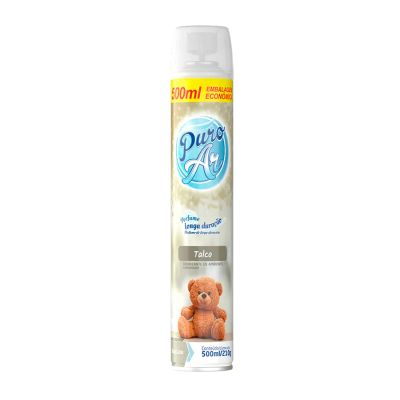 Odorizador De Ar 500ml Talco Puro Ar