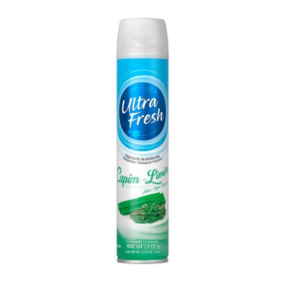 Odorizador De Ar 400ml Capim Limao Ultra Fresh
