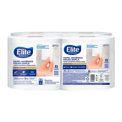 Papel Higienico Rolao Excellence 10cm X 250cm C/ 8 Rolos Elite Professional