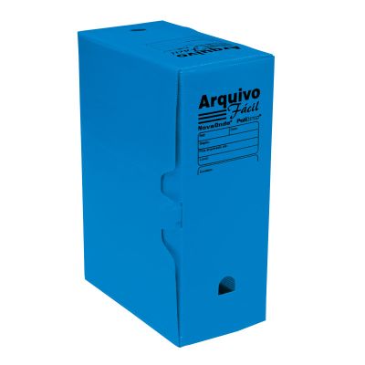 Arquivo Morto Polionda Azul Facil Polibras 40709