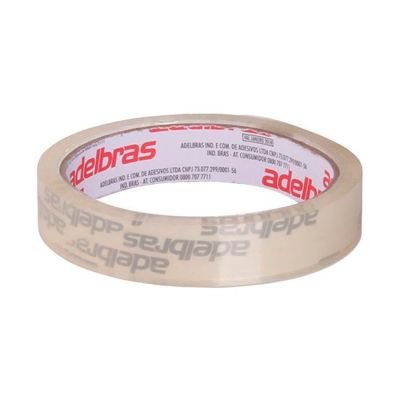 Fita Adesiva 18mm X 50m Polipropileno Adelbras