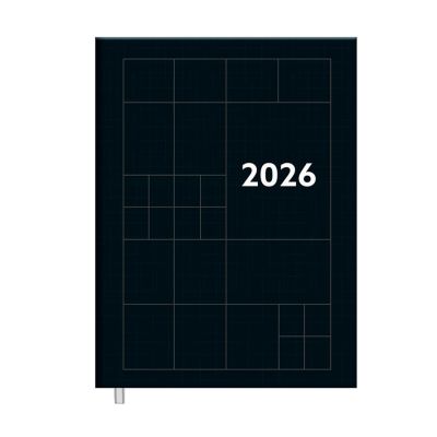 Agenda 2026 Diaria Executiva Compacta Preta 7608 14,5 X 20,5cm 176 Fls Foroni