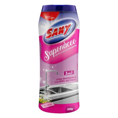 Saponaceo Em Po 300g Floral Sany Bril