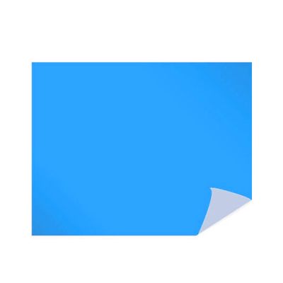 Papel Dobradura Azul Claro Bls C/2fls