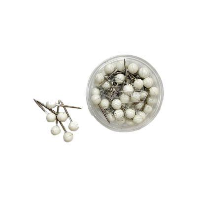 Alfinete P/ Mapa Branco C/50 Helomax 205