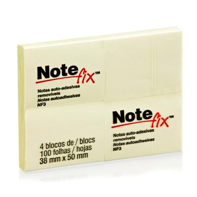 Notefix 653 Amarelo 400 Fls 38 X 50mm 3m