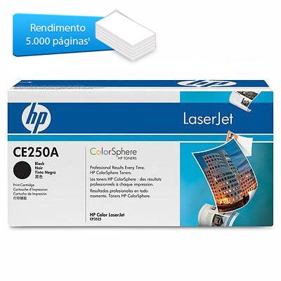 Toner Hp Ce250a Preto Original Ww