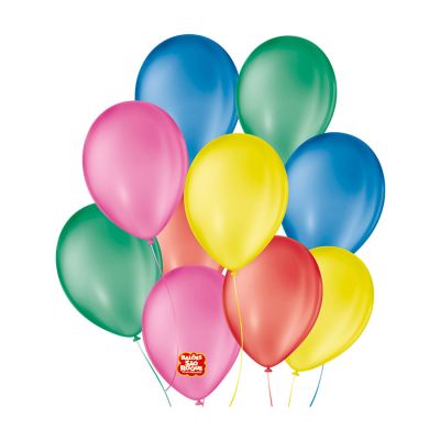 Balao Liso Sortido Nº7 C/50un Sao Roque