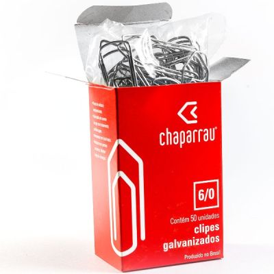 Clips N.6/0 Galvanizado Cx 50 Un Chaparrau