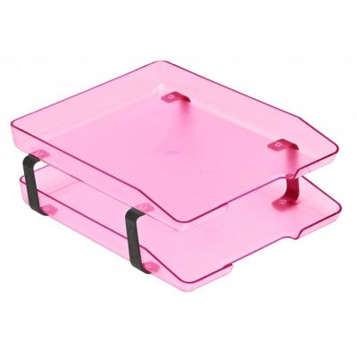 Caixa Correspondencia Dupla Fixa Rosa Acrimet 943.8