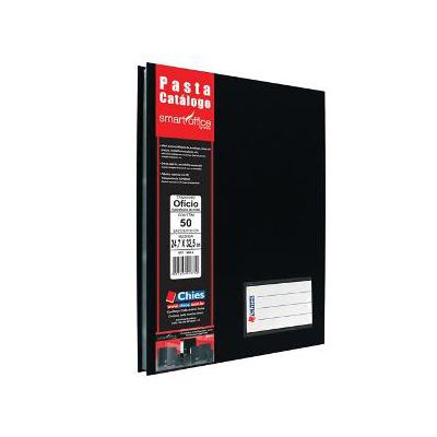 Pasta Catalogo 50 Plasticos Oficio Preta 1875 Chies