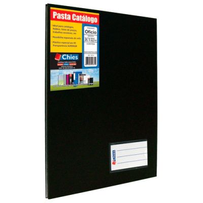 Pasta Catalogo 100 Plasticos Oficio Preta 1880 Chies