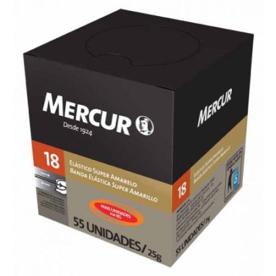 Elastico Nº18 25g Amarelo Super C/55 Mercur