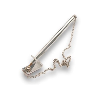 Caneta Esferografica C/fixor De Mesa Aluminio C/suporte V Fejova