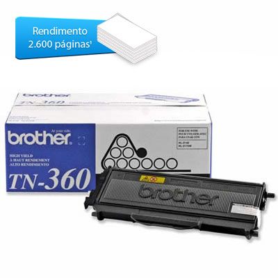 Toner Brother Tn360 Preto Original
