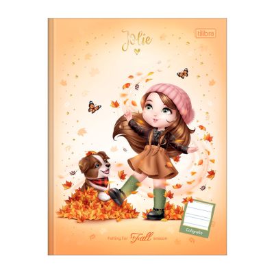 Caderno Caligrafia Brochura Capa Dura 40fls Jolie Tilibra