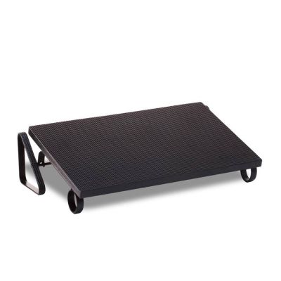 Apoio Ergonomico Para Pes Emborrachado 208.002/071 Preto Reliza