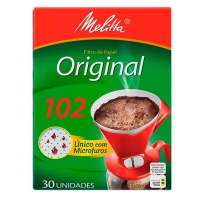 Filtro Papel P/ Cafe Melitta 102 C/30un