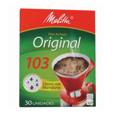 Filtro Papel P/ Cafe Melitta 103 C/30un