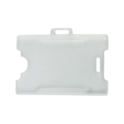 Porta Cracha Horizontal E Vertical Transparente C/10 Un Kit