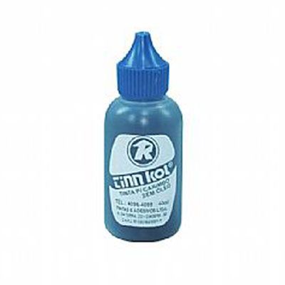 Tinta Reabastecedor Pincel Atomico 40ml Azul Tinn-kol 1914/2