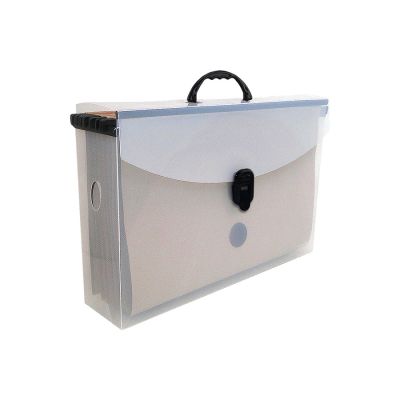 Arquivo Maleta Slim C/6 Pastas Suspensas Cristal Dello 2160.h